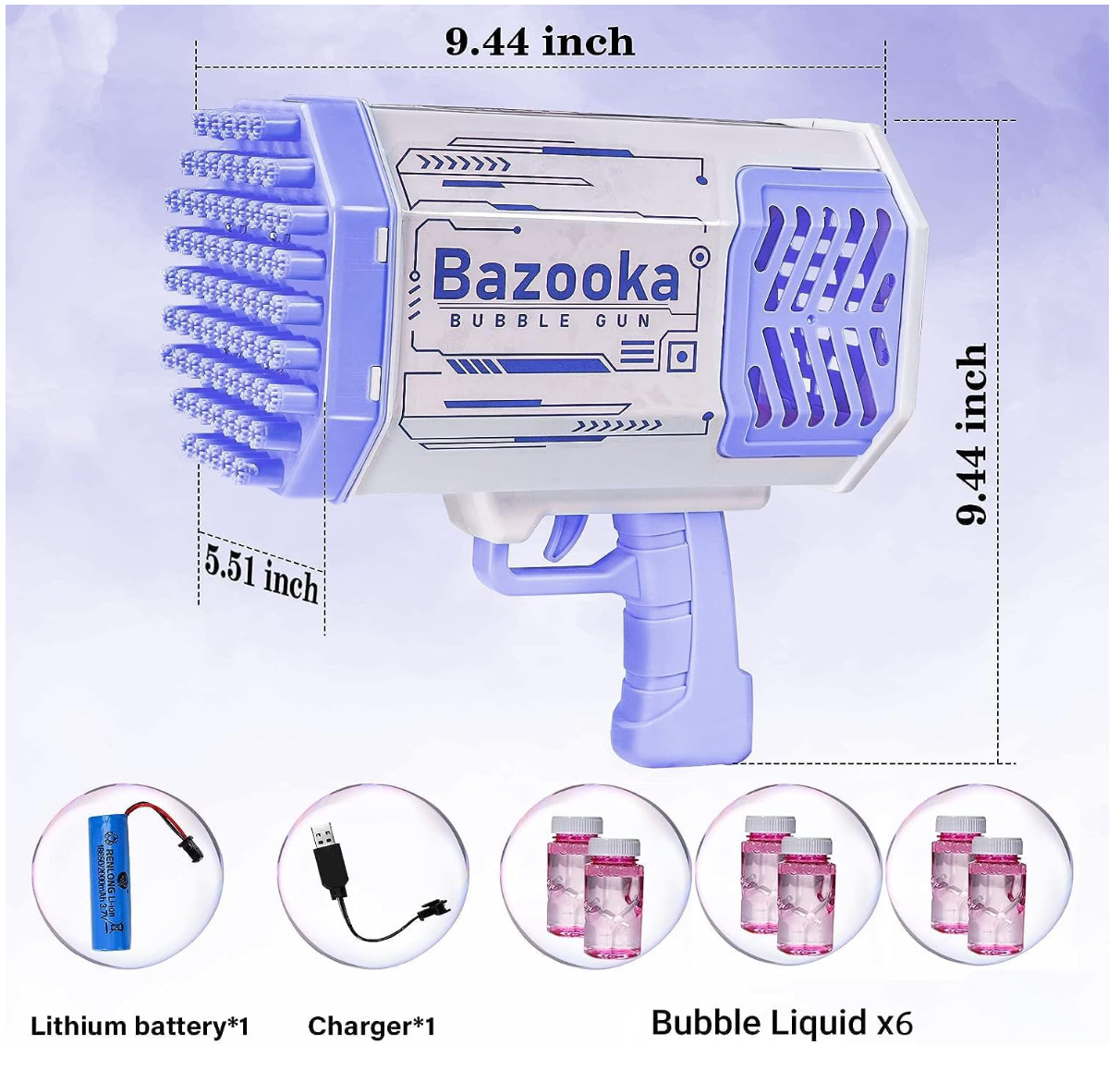 Bazooka de Burbujas 🫧🫧