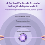 Cable Retráctil Type-C a Type-C 100W – Carga Rápida, Estilo y Comodidad 💜💙🧡