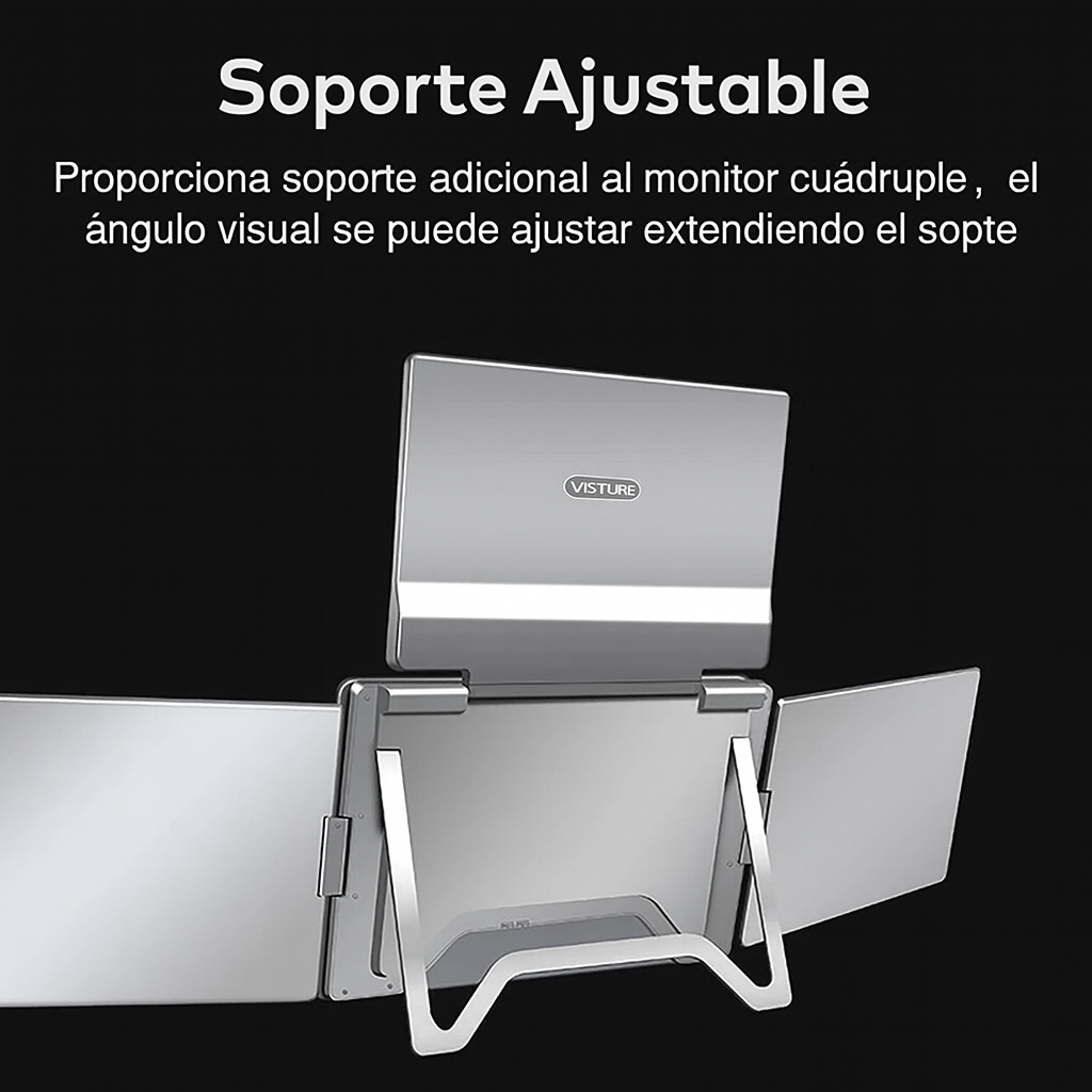 Monitor Portátil Pantalla Cuádruple 💻✨