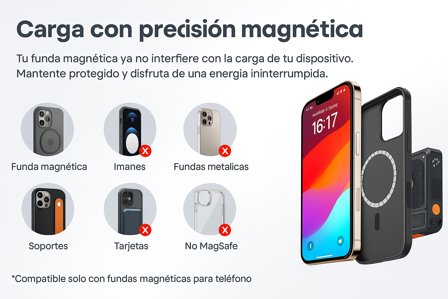 ⚡️ Power Bank Magnético⚡️