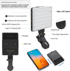 💡 Luz LED Portátil con Clip