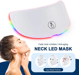 💆✨ Máscara LED Facial y Cuello