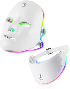 💆✨ Máscara LED Facial y Cuello