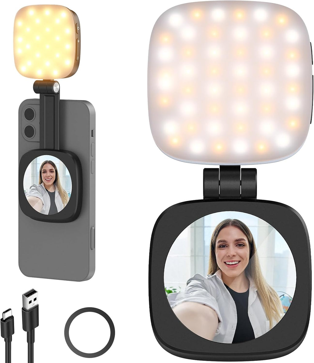 💡 Luz Magnética para Selfies