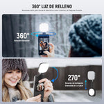 💡 Luz Magnética para Selfies