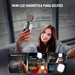💡 Luz Magnética para Selfies